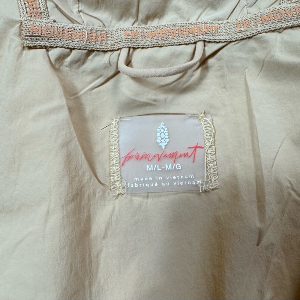 New $248 Free People Billie Boxy Lightweight Insulated Nectar Jacket Size M/L - Picture 8 of 13